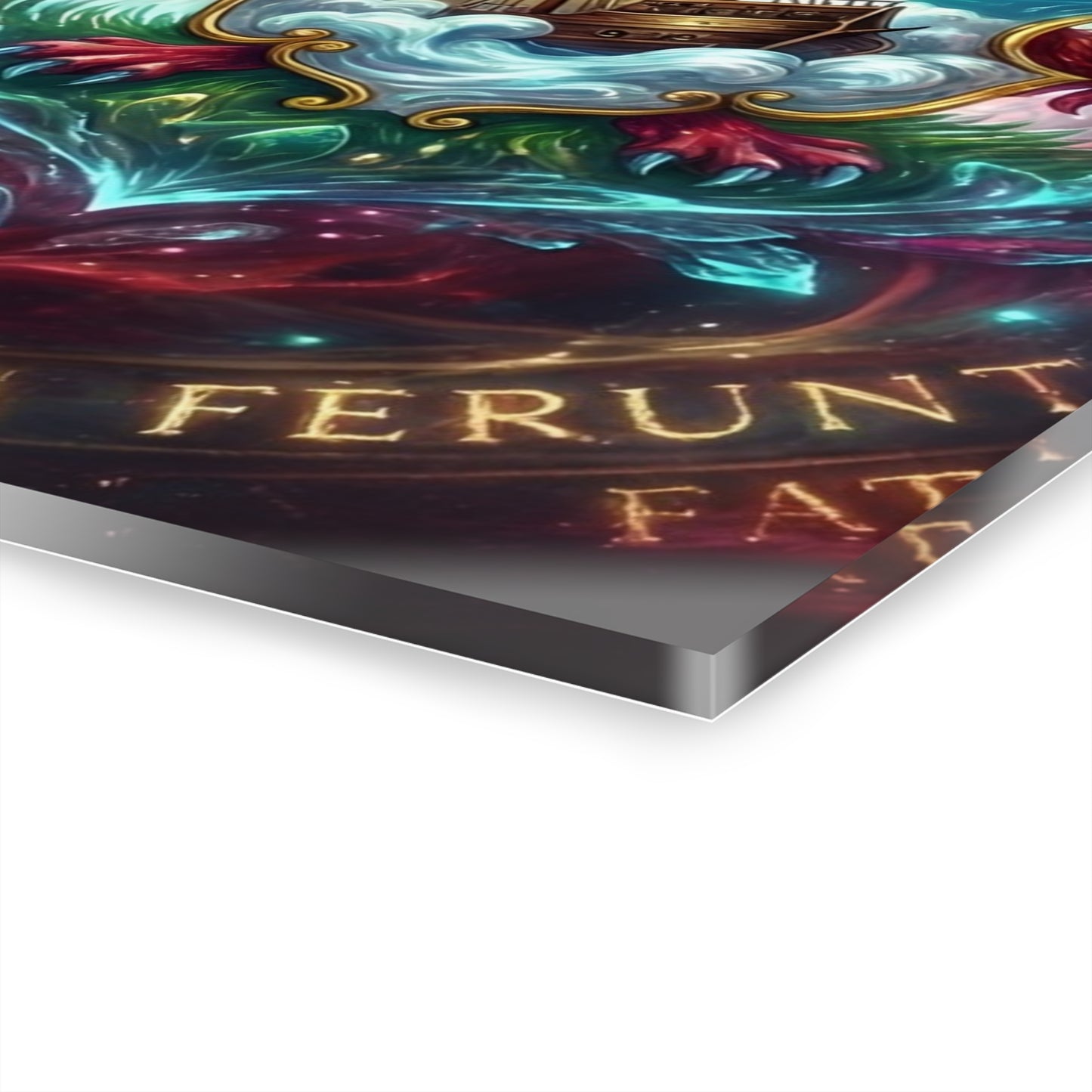 Mystic Bermuda Flag Acrylic Wall Art