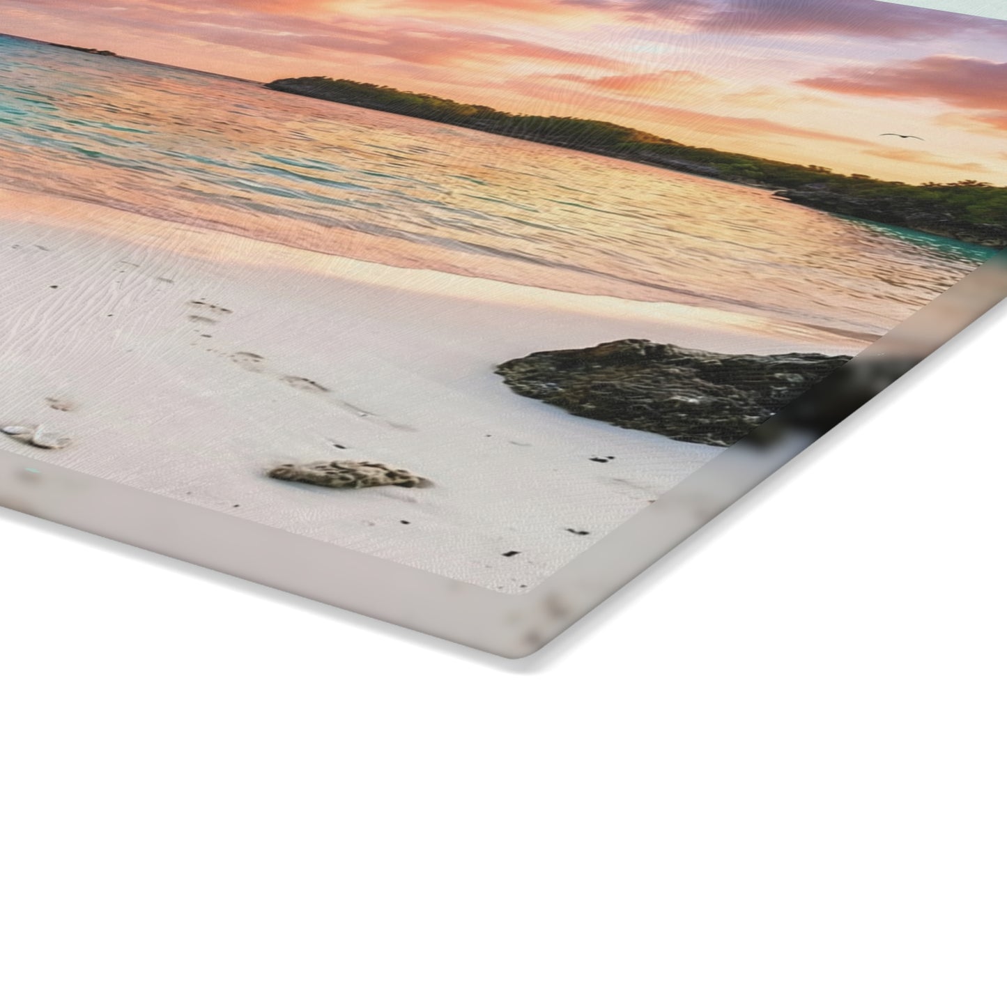Coopers Island Bermuda — Glass Cutting Board