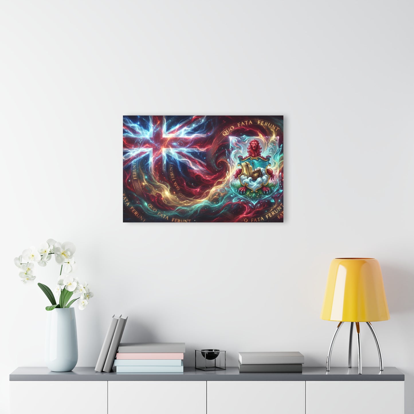 Mystic Bermuda Flag Acrylic Wall Art