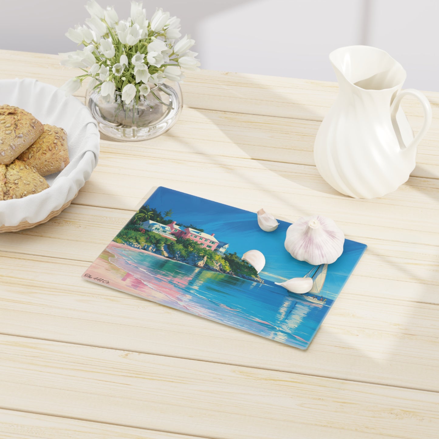 Bermudian Art Glass Cutting Board