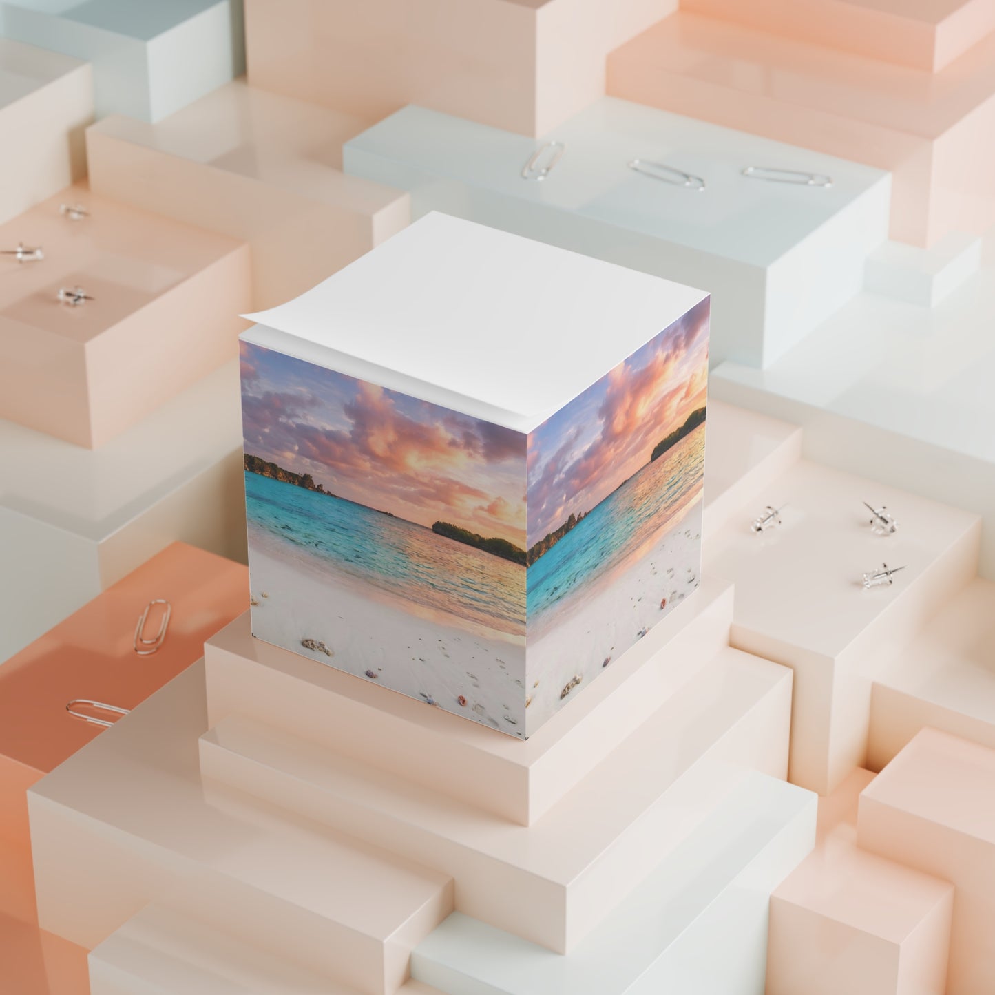 Coopers Island Bermuda - Sticky Note Cube