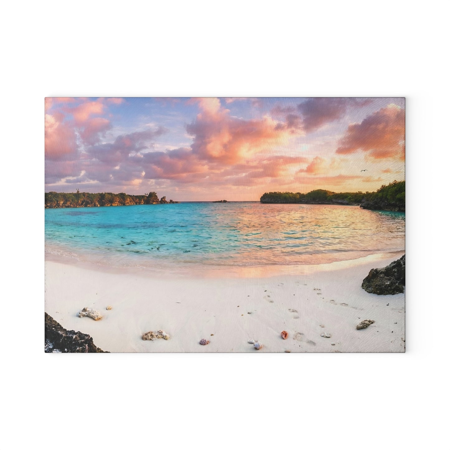 Coopers Island Bermuda — Glass Cutting Board
