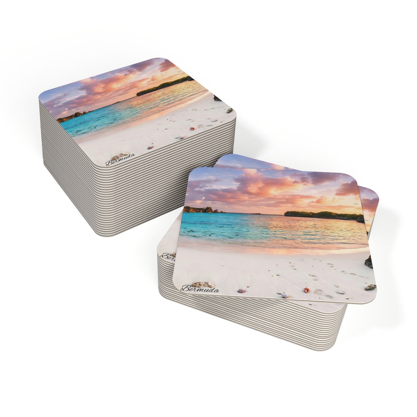 Coopers Island Beach Coasters (Set of 50 or 100)