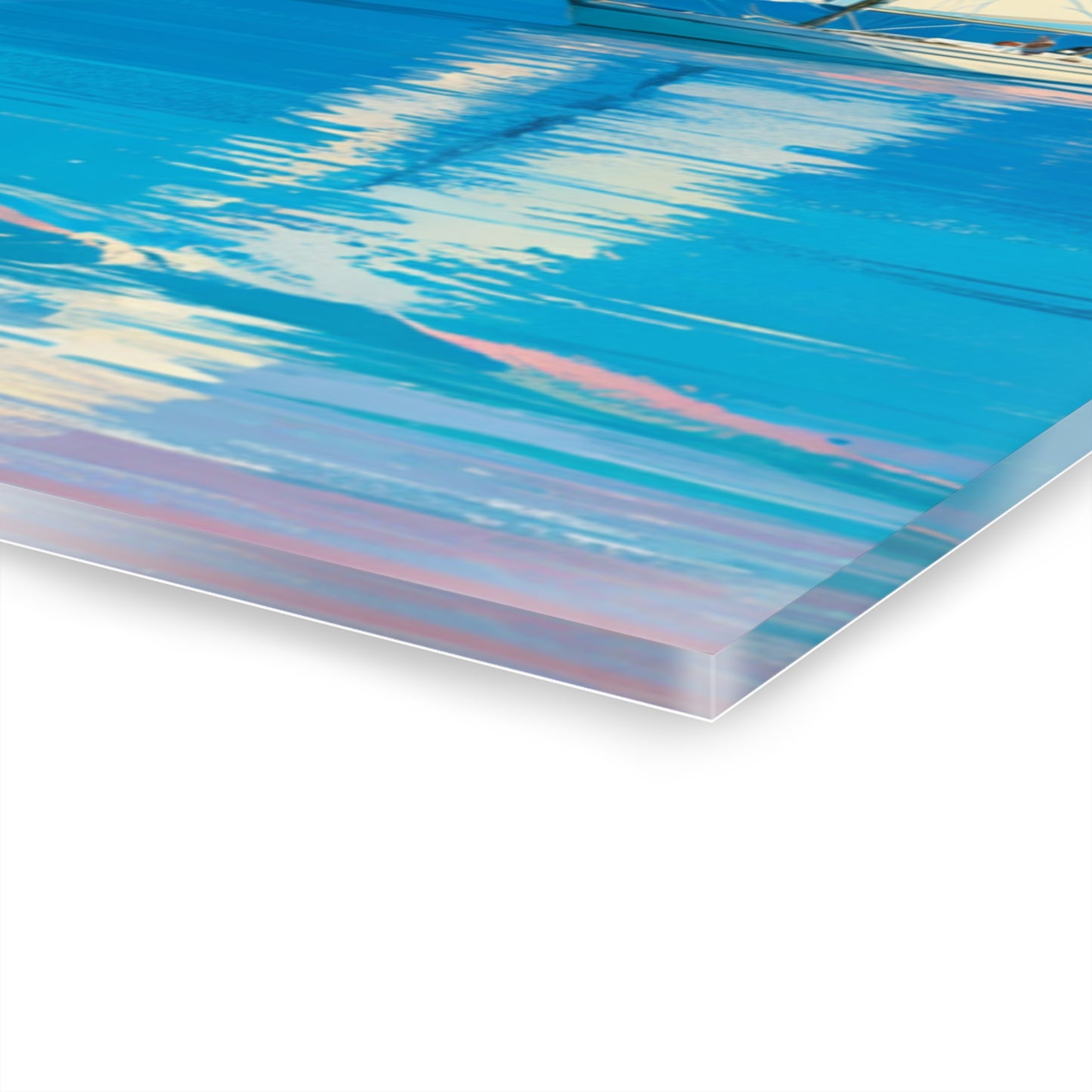 Bermuda Shore Acrylic Painting