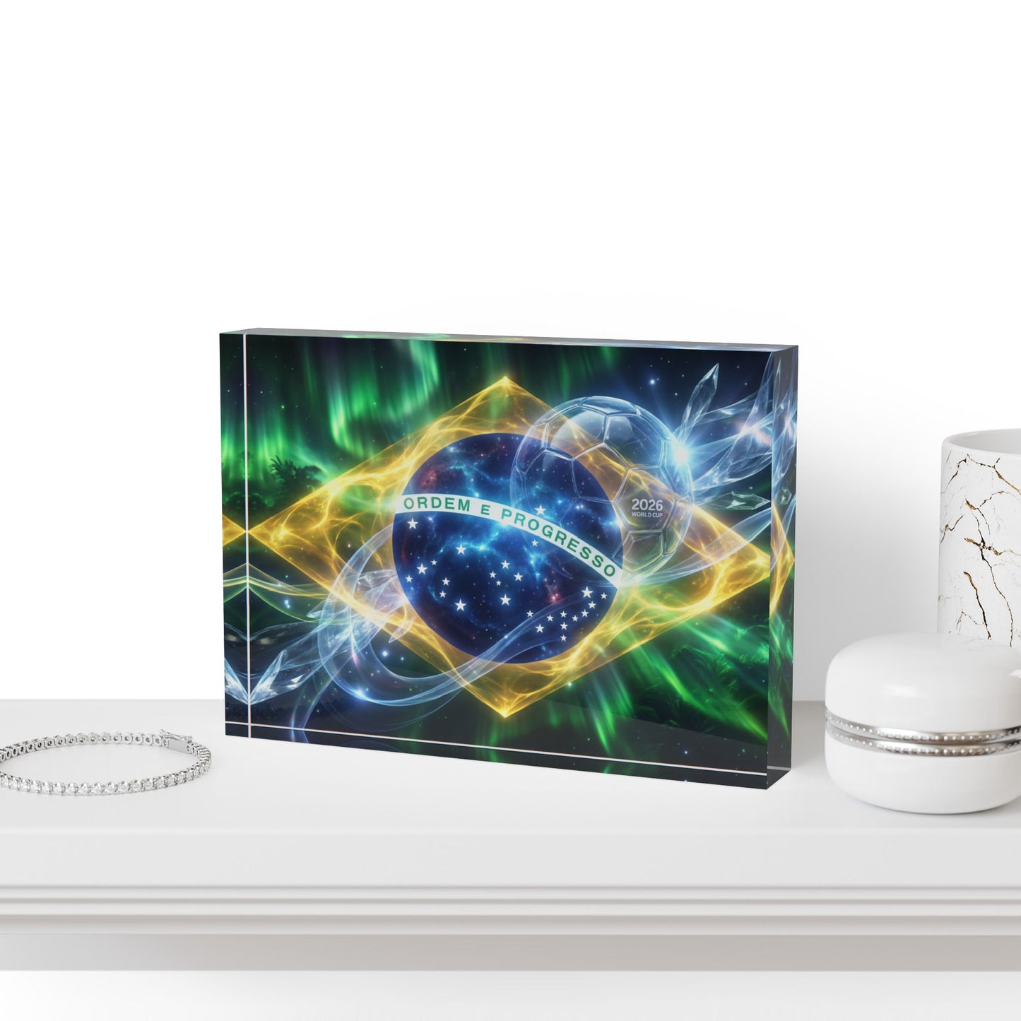 Brazil 2026 World Cup Aurora Cosmic Design