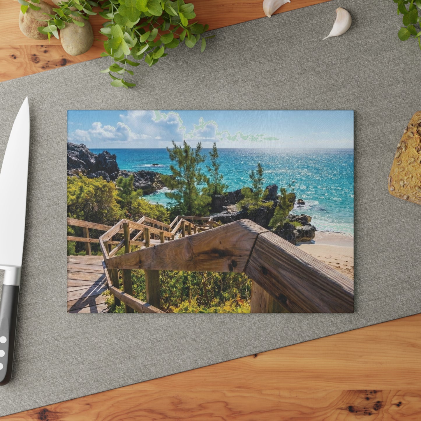 South Shore Glass Cutting Board