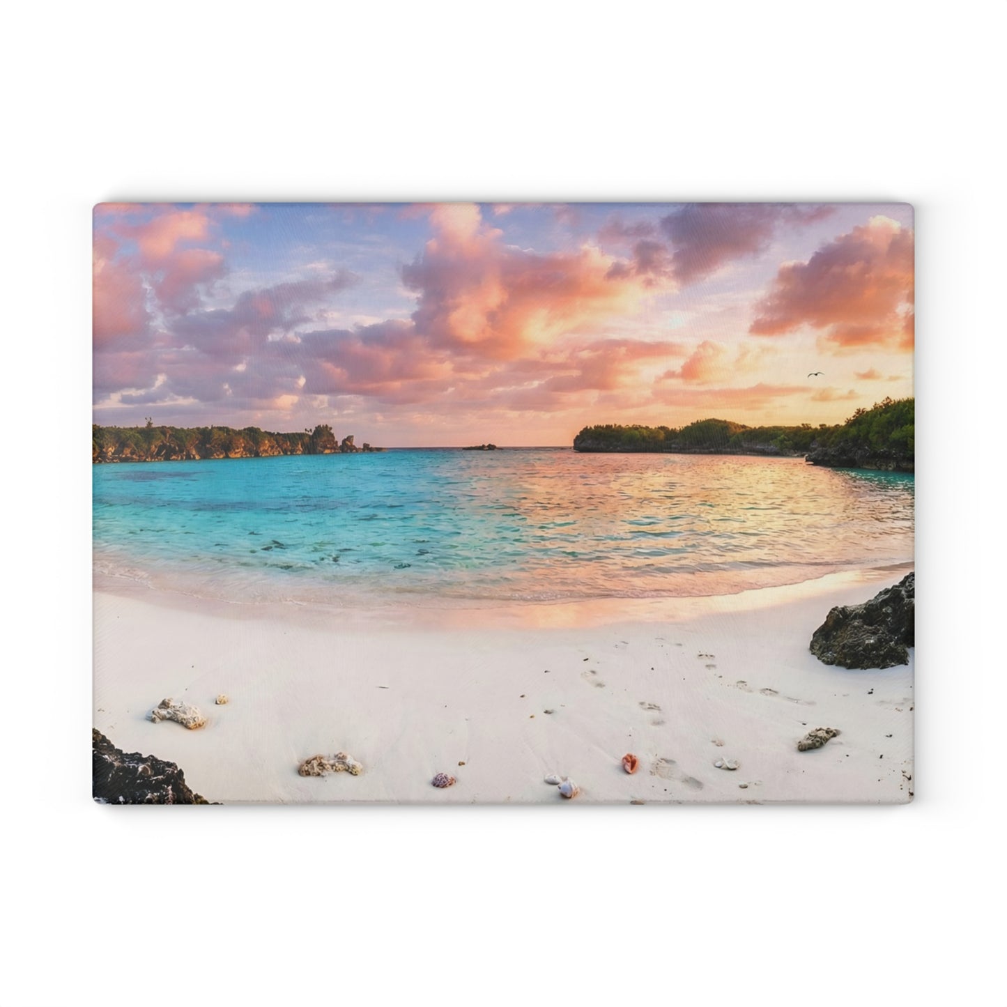 Coopers Island Bermuda — Glass Cutting Board