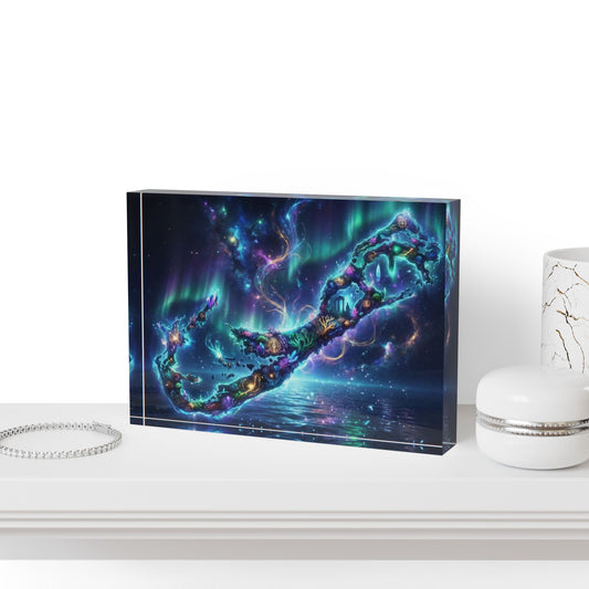 Island of Bermuda | Mystical Reef Acrylic Frame