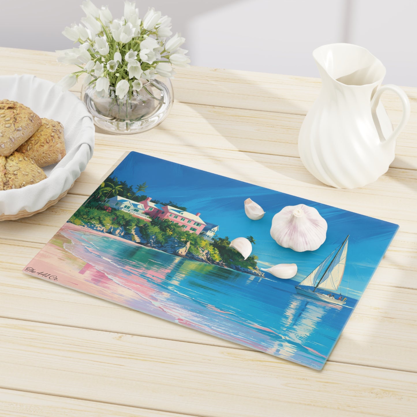 Bermudian Art Glass Cutting Board