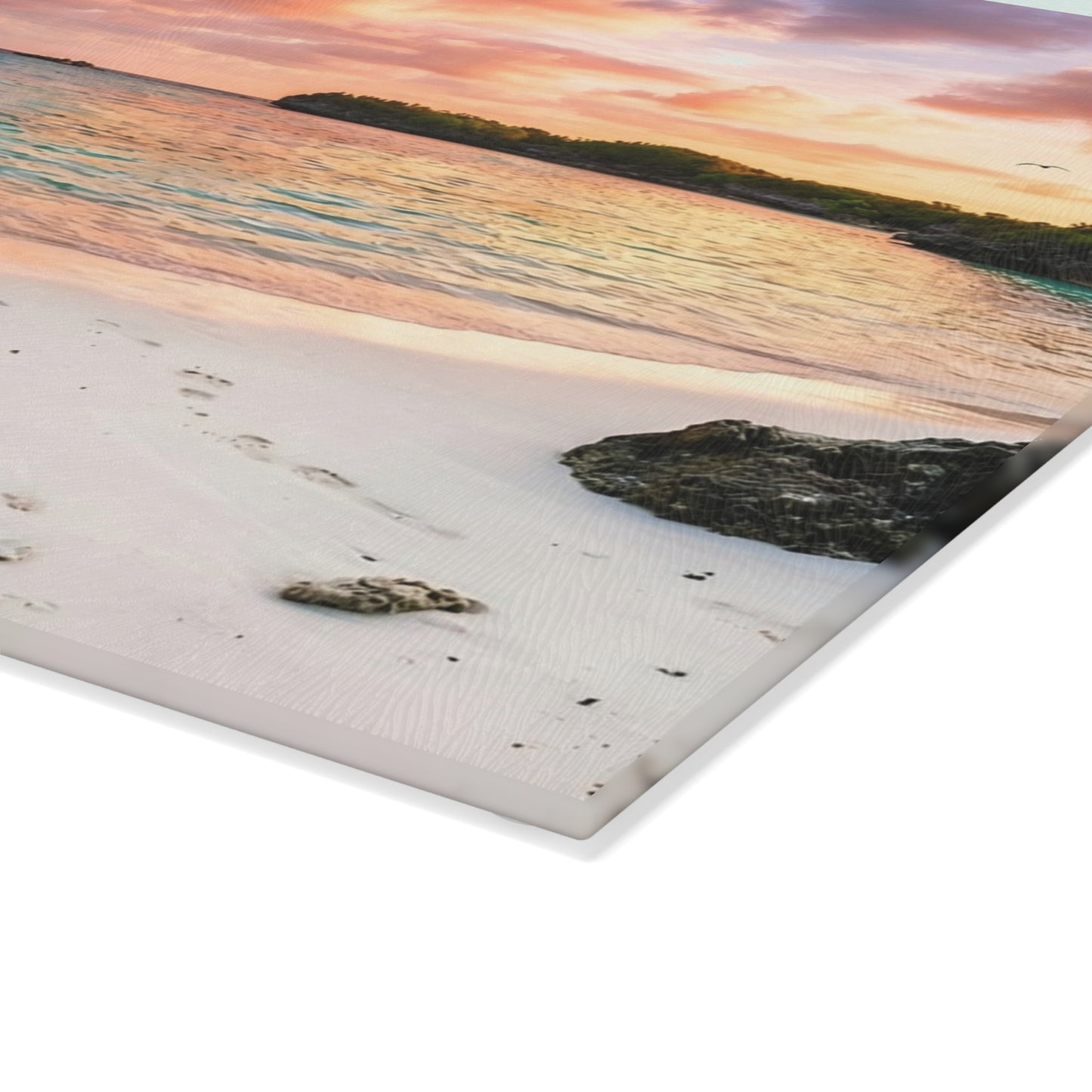 Coopers Island Bermuda — Glass Cutting Board